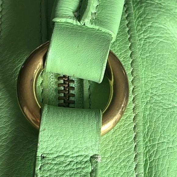 Vintage P&G Juicy Couture Leather Saddle Bag - Picture 11 of 17